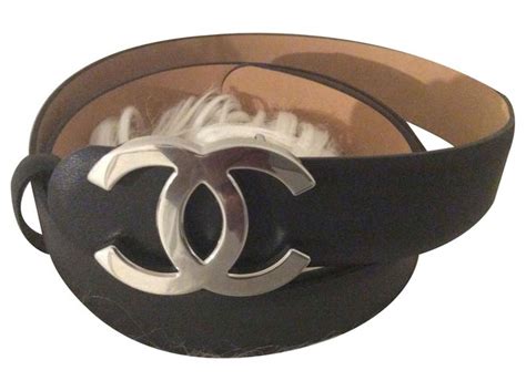 ceinture chanel noir|Ceinture .